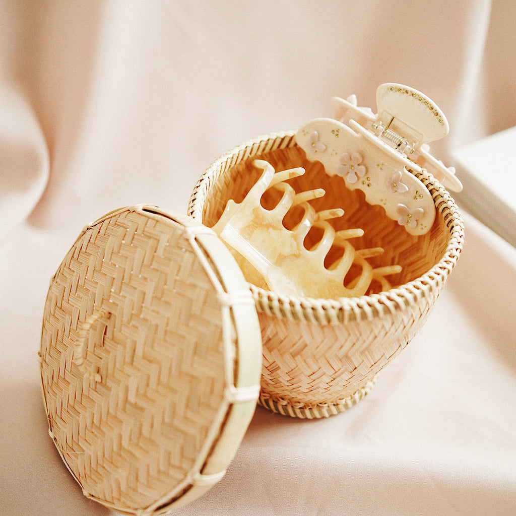 The Artisanal Bamboo Mini Storage Box