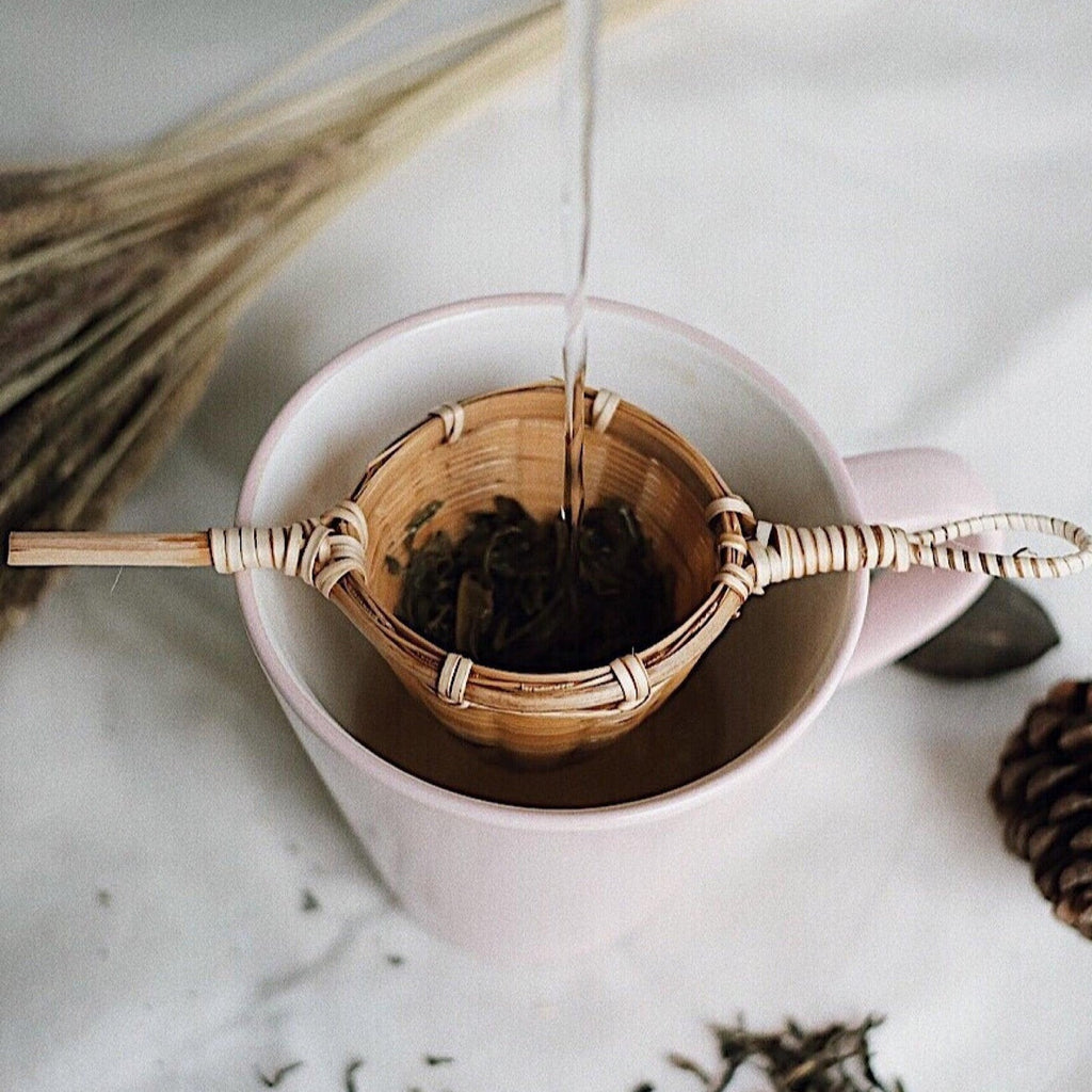 The Artisanal Bamboo Tea Strainer