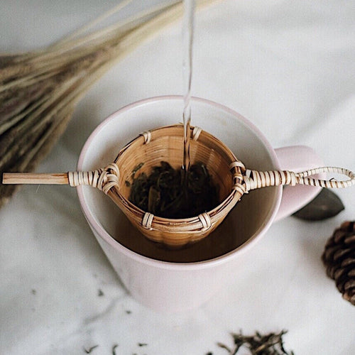The Artisanal Bamboo Tea Strainer