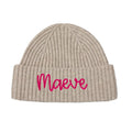 The Maeve Custom Ribbed Cashmere-Blend Beanie