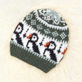 The Playful Penguin Knit Wool Beanie