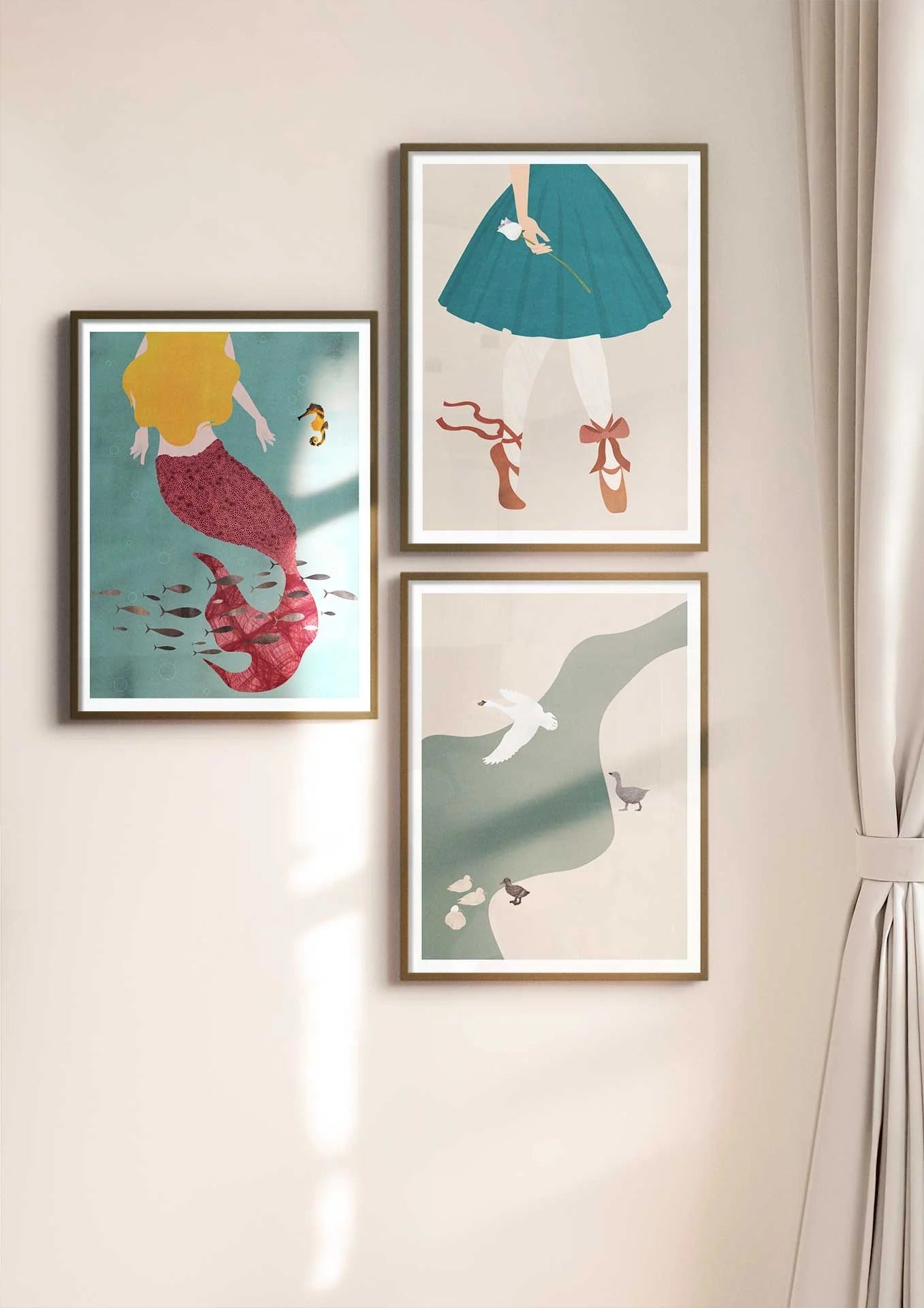 Andersen fairy tale 3-piece set②