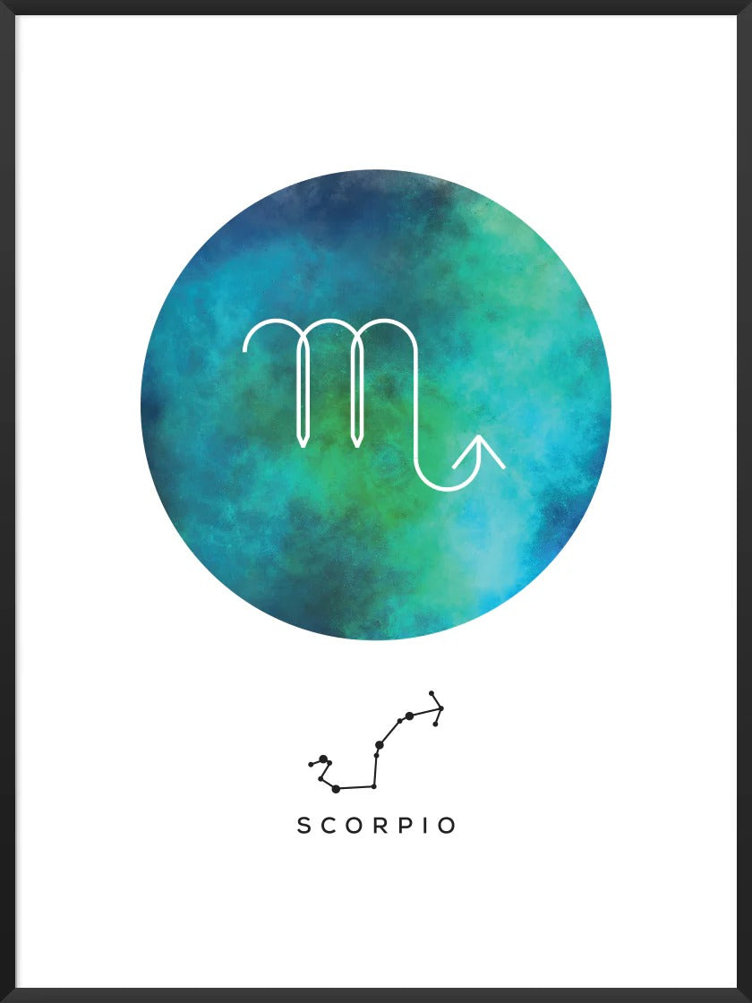 Scorpio - Scorpio Horoscope Poster