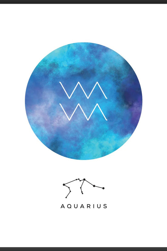 Aquarius - Aquarius Horoscope Poster