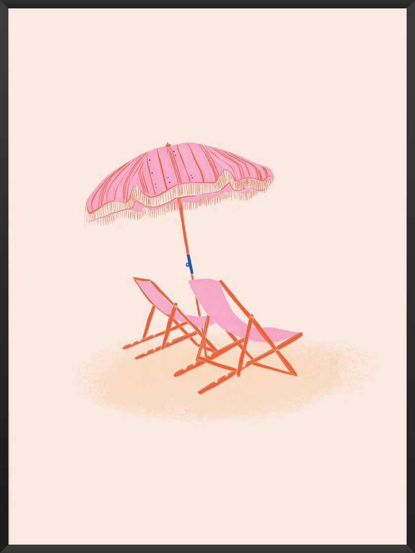 Beach Chairs - Beach Chair Poster