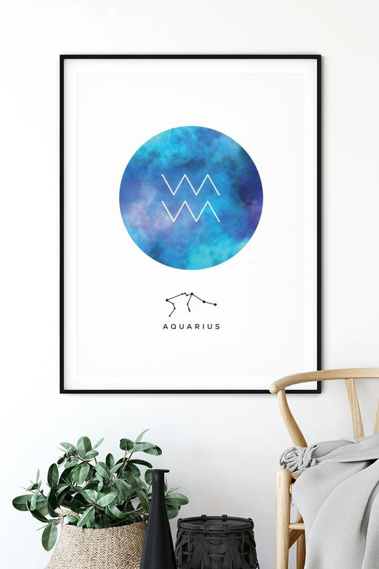 Aquarius - Aquarius Horoscope Poster