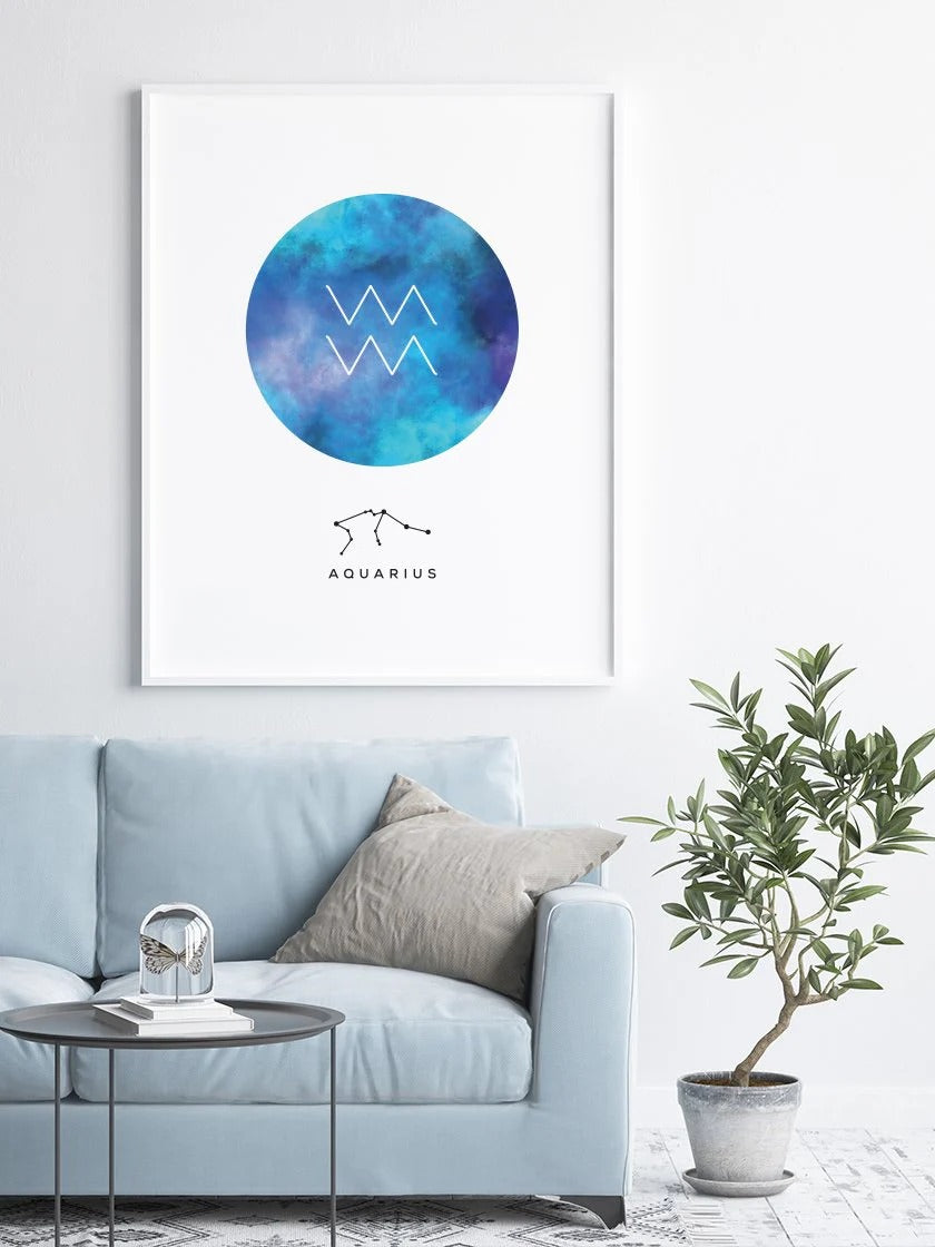 Aquarius - Aquarius Horoscope Poster
