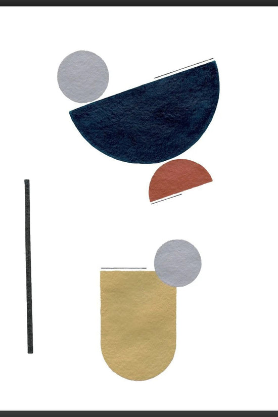 Geometric Textures Poster