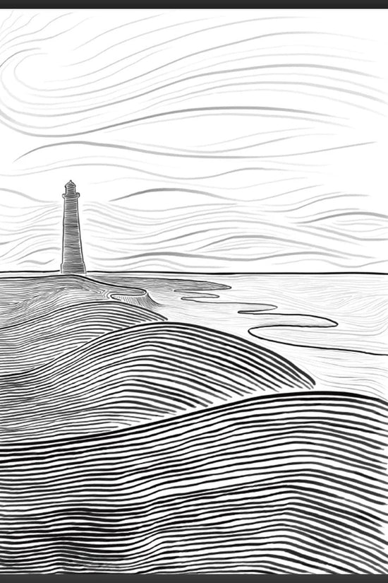 Danish Seaside Poster