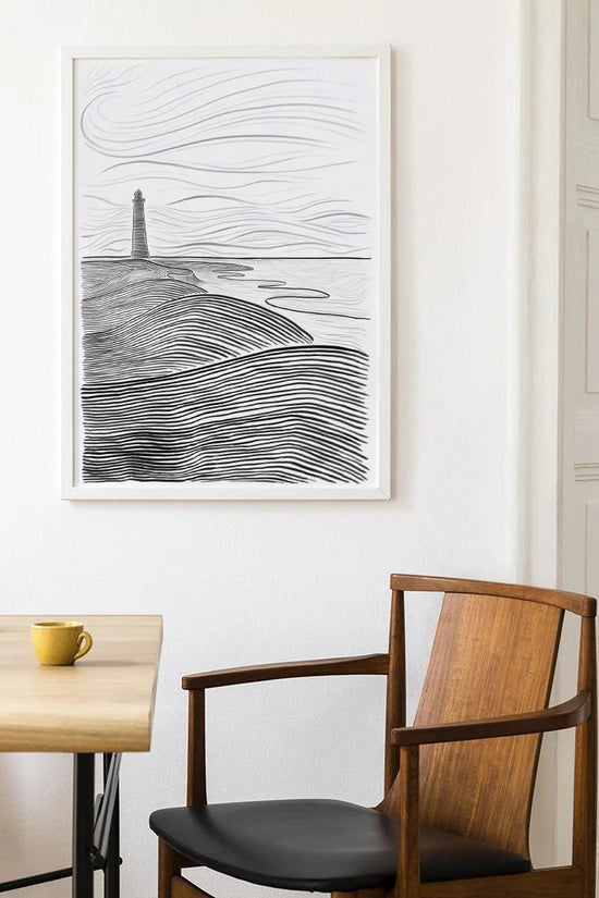 Danish Seaside Poster