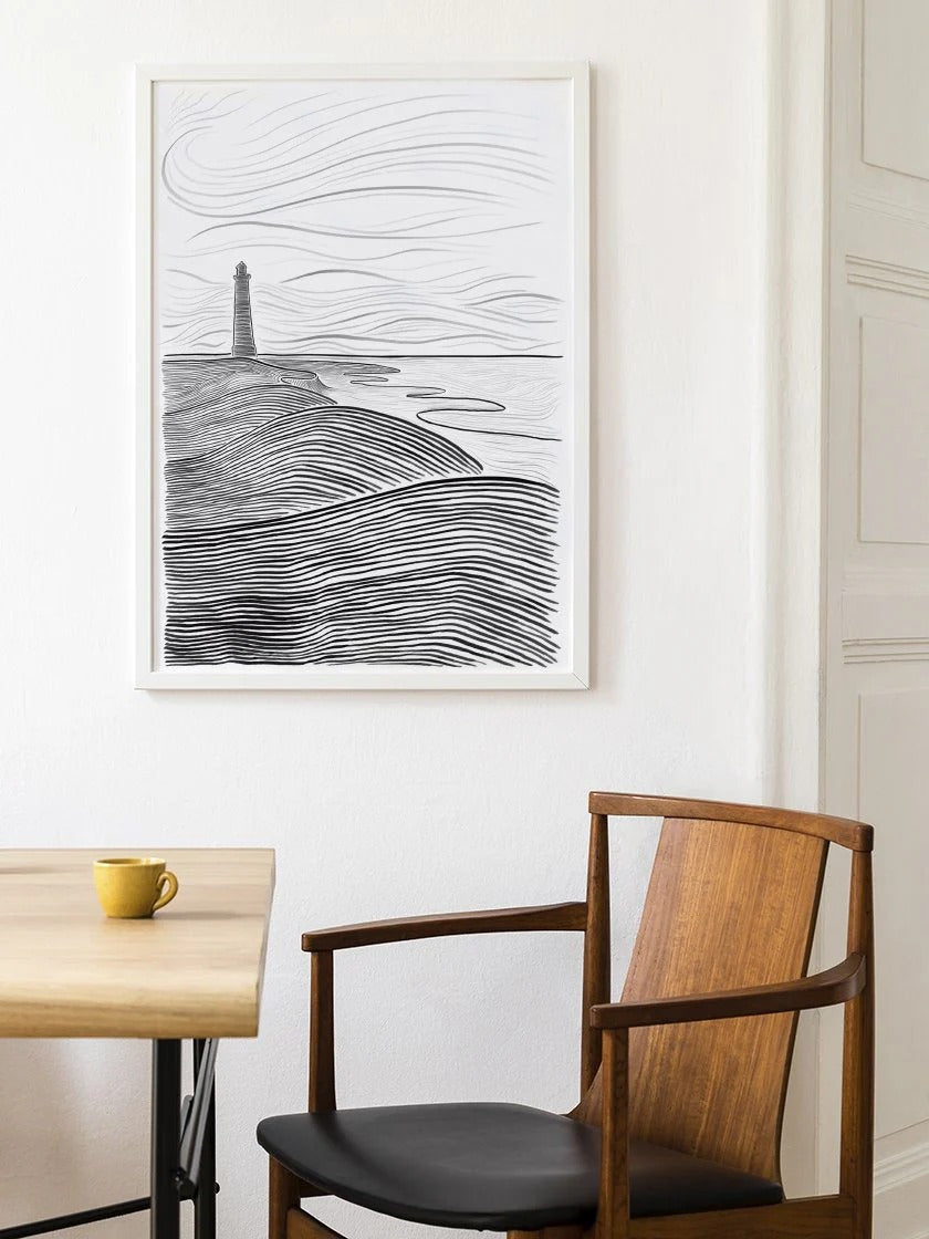 Danish Seaside Poster