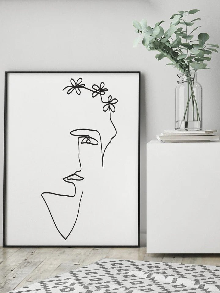 Flower Lady Poster